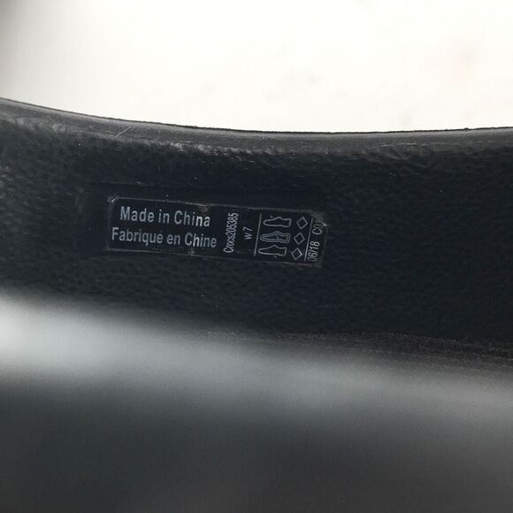 Crogs Neria Pro II Slip Resistant Work Clogs Black Polka Dot Women's Size 7 - Picture 11 of 12